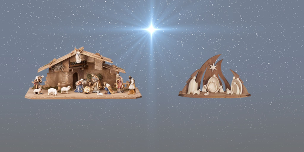 Wood Nativity Sets