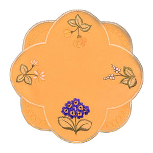 Round Table Linen - "Primrose" Mandarin