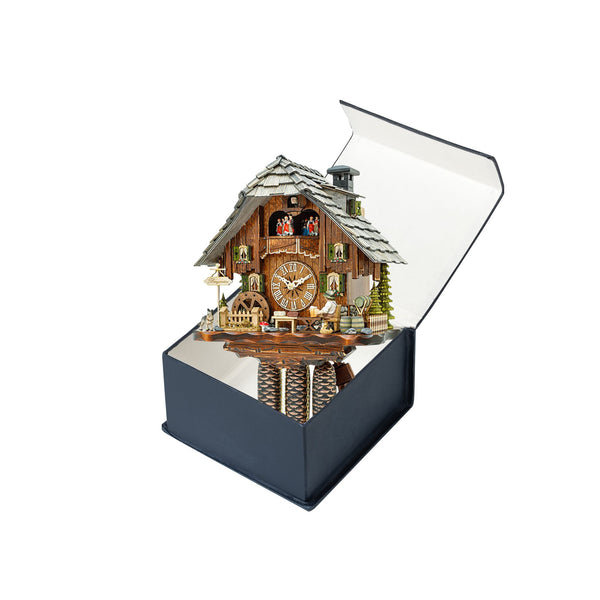New arrivals at our German gift shop – cuckoo clocks, steins, nativity sets, and more.