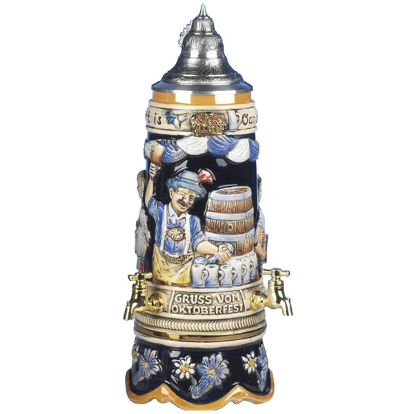 Fest Musical Stein w. Music Box and Taps - .75L