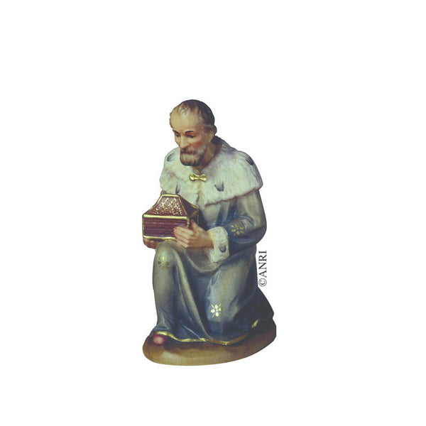 ANRI Nativity - Kuolt 6" - Kneeling King without Gold