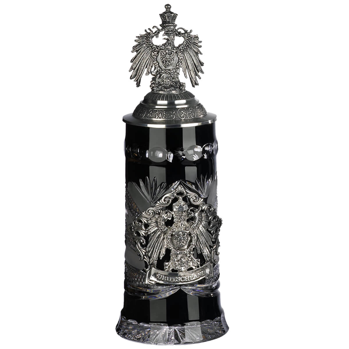 German Beer Stein - Lord of Crystal - Black .5L by KING Questions & Answers