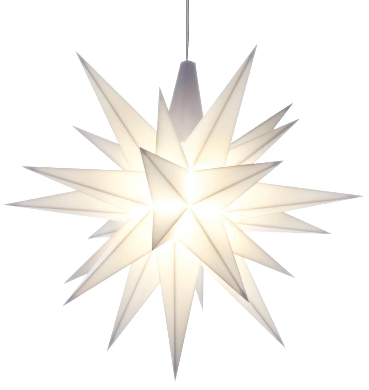 White A1e Herrnhuter Moravian Star - Indoor 5" LED Questions & Answers