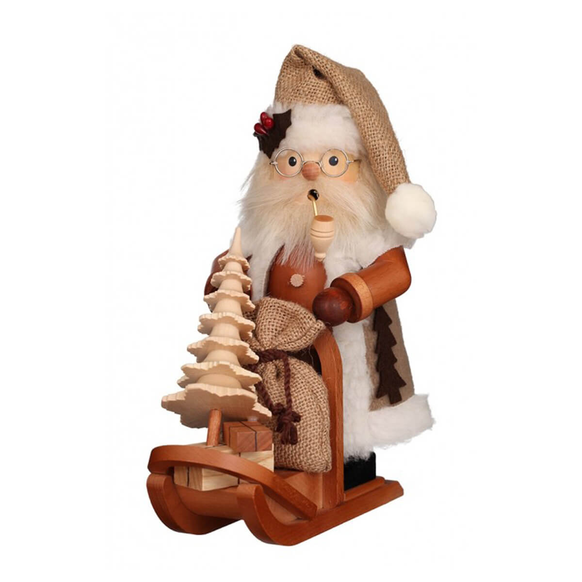 What are the dimensions of this Santa on Sleigh?
