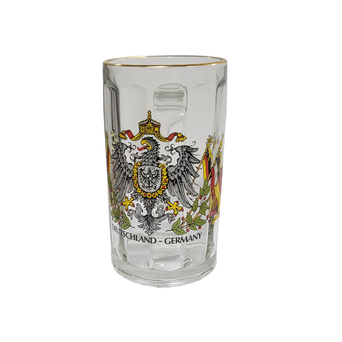 German Glass Beer Mug style "BREMA" .4L / 14 ounces Questions & Answers