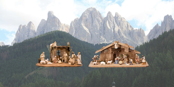 Tyrolean Alps Famous wood carvings