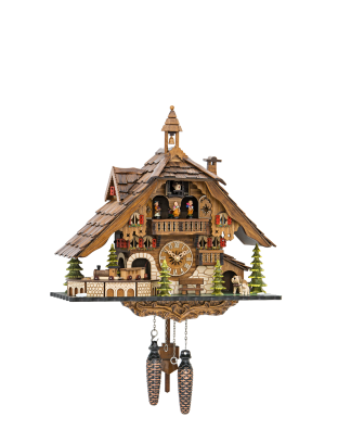 Chalet Battery Cuckoo Clocks