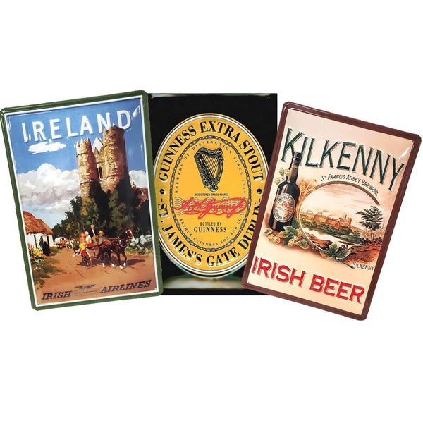 Irish Vintage Metal Signs