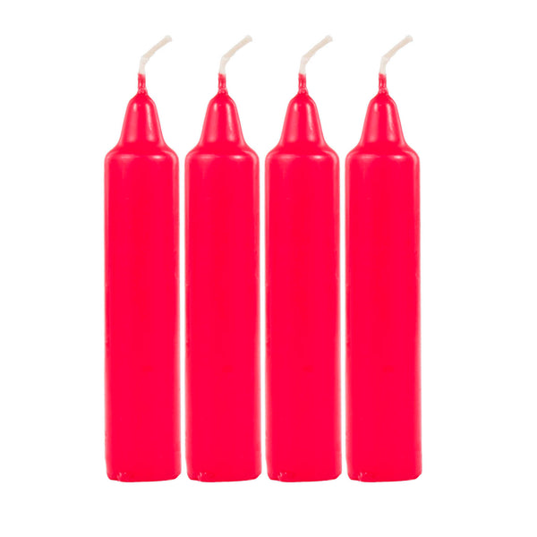 Advent Candles for Candleholder - Large, Red