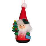 Christian Ulbricht Wooden Wobble Figure - Santa Claus - Red (Ornament)