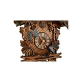 Two Blue Butterflies with the Dial and the Cuckoo Door on a Schneider Black Forest Cuckoo Clock