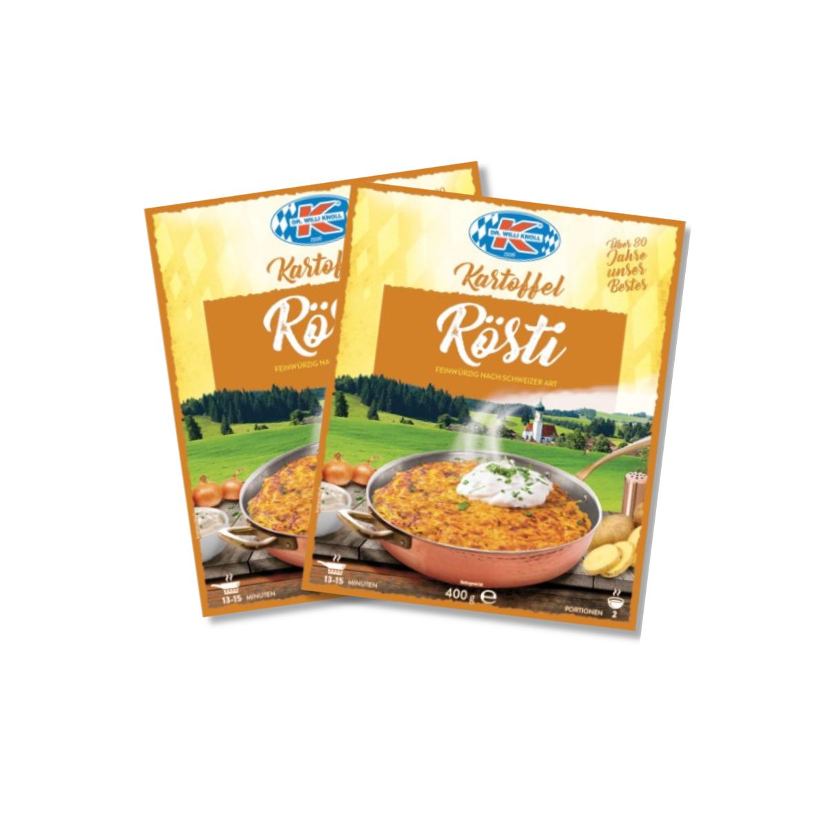 Dr. Willi Knoll Roesti Potatoes 2 Pack German potato roesti