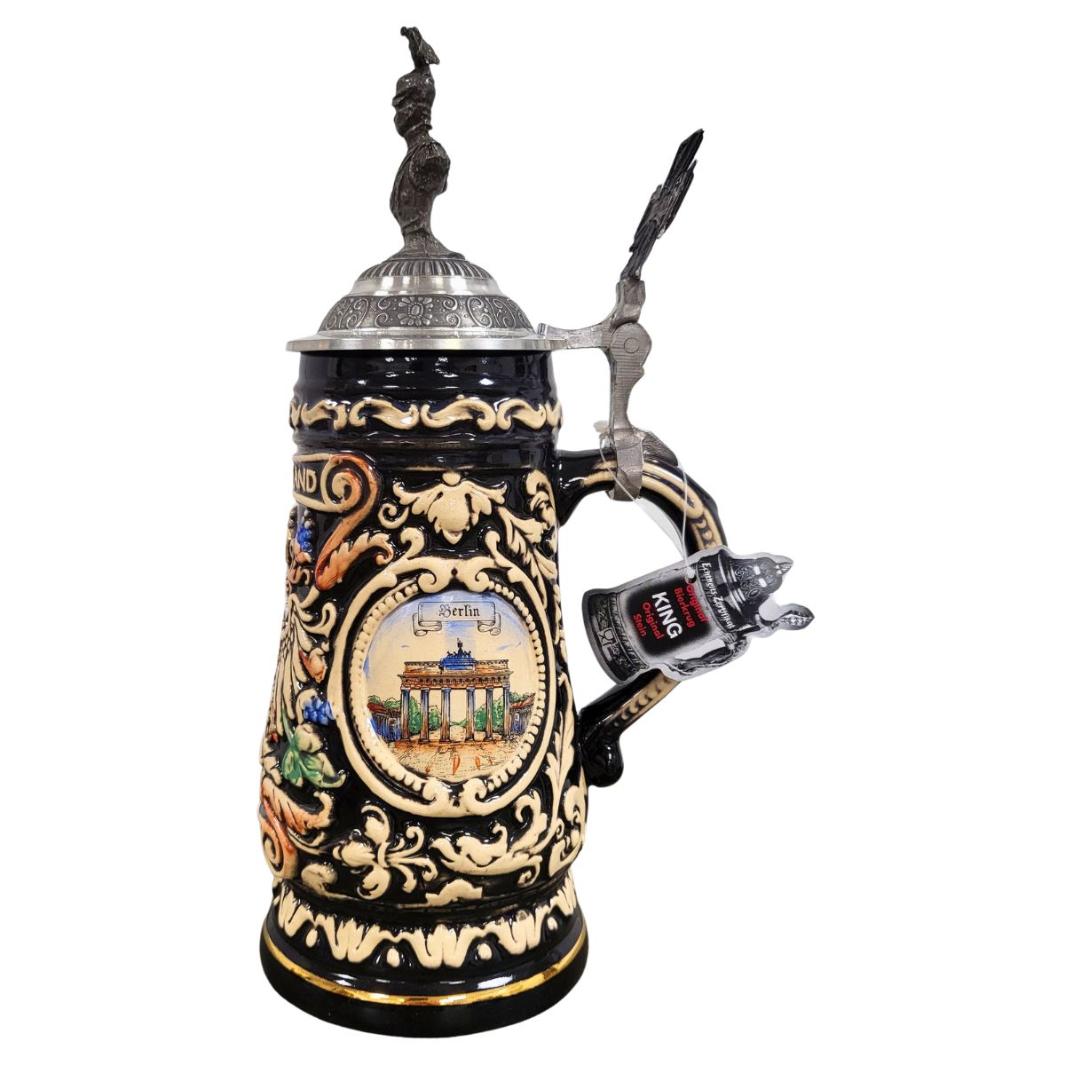 Germany and Prussia Beer Stein 0.4L by KING