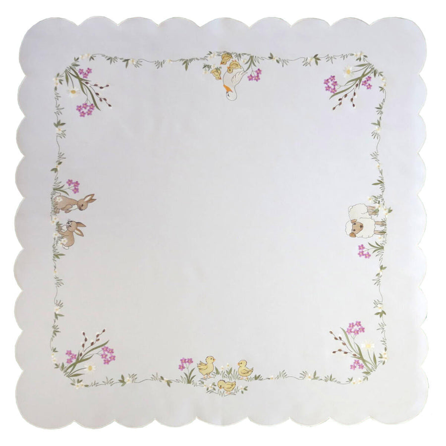 German Table Linens & Plauen Lace Fehrenbach Black Forest Clocks and