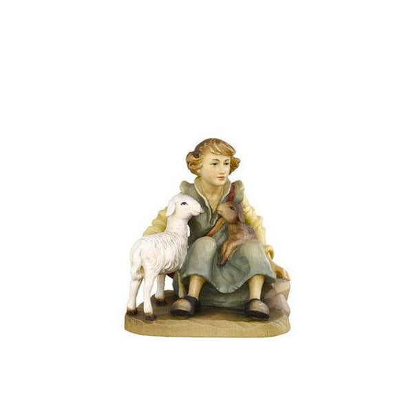 ANRI Nativity - Bernardi  - Shepherd Sitting with Sheep