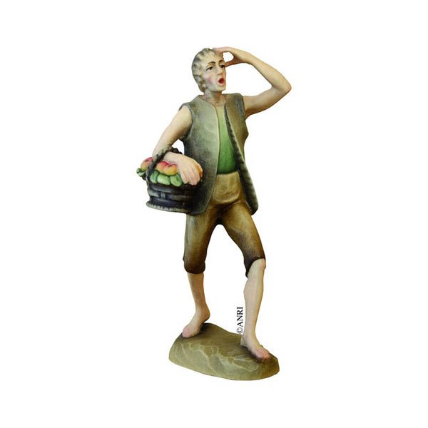 ANRI Nativity - Kuolt  - Shepherd with Basket (#36)
