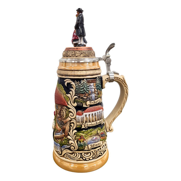 The side features labeled depictions of Triberg, Baden-Baden und Titisee.