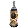U.S. Army Beer Stein with Pewter Soldier Lid by Zoeller & Born