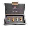 Sissi Angel with Heart - Hand Carved Wooden Angel Figurine