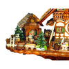 Zoomed in view of the Shed featured on the side of the clock