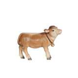 This PEMA Kostner Nativity Calf features a realistic design that is sure to bring cheer to your holiday decorations. Crafted with expert detail, the brown standing calf is outfitted with a bell collar to add rustic charm to your festive display.