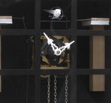 Cuckoo Clock - 8-Day Modern with Glass Face & Black Grid - Romba