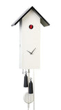 Cuckoo Clock - 8-Day Tall Modern in White - Romba