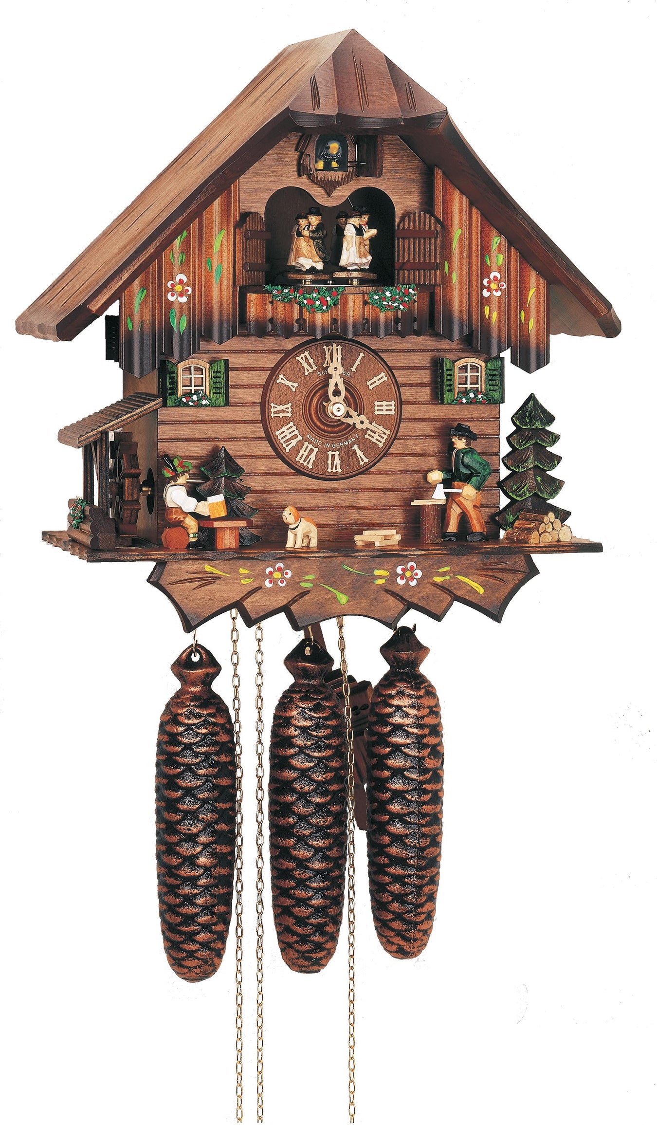 Anton Schneider Cuckoo Clocks – Fehrenbach Black Forest Clocks and ...