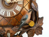Chaffinch-Bird sitting underneath the Dial with Made in Germany on Schneider Black Forest Cuckoo Clock