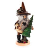 This exquisitely detailed Dregeno Smoker Woodsman adds whimsical charm to any home décor. Expertly crafted of solid wood in Germany, the smoker holds an ax in one hand and a freshly chopped tree in the other.  The natural wood-colored smoker wears a darker wooden hat with twigs, a dark cape and boots. He has a long beard. Add a bit of rustic beauty and a touch of history to your space.