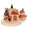 Dregeno German Smoker House - Stove with Cat