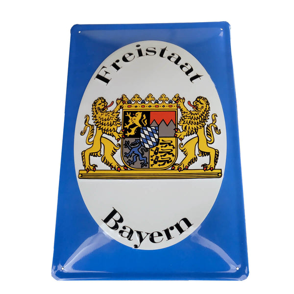 Freistaat Bayern, Free State of Bavaria - Vintage Style Metal Sign