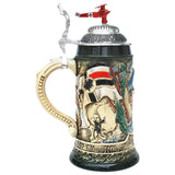 Beer Stein with the imperial Flag