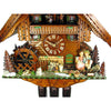 Zoomed in view of the front of the clock