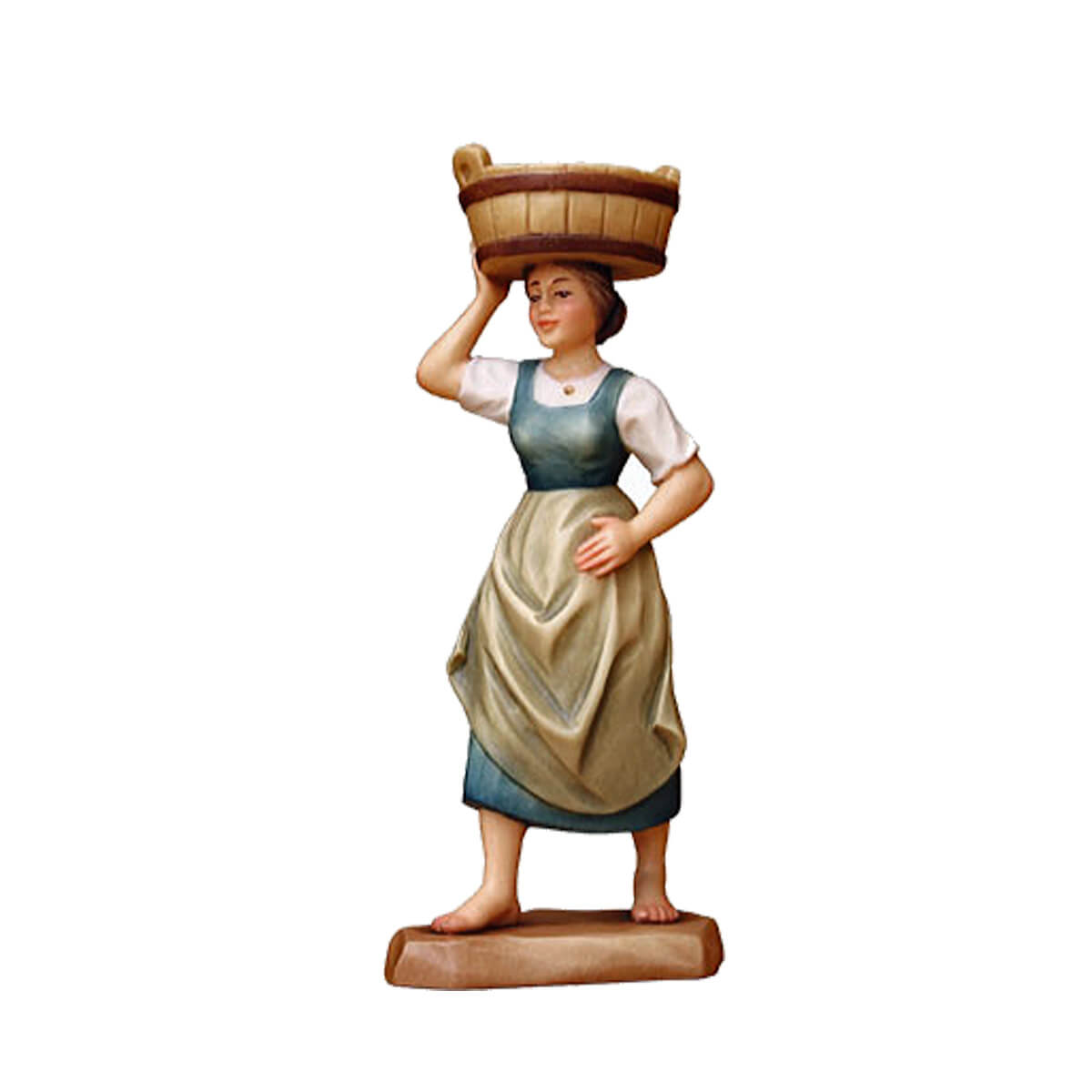 ANRI Nativity - Kuolt - Shepherdess with Basin - New 2014