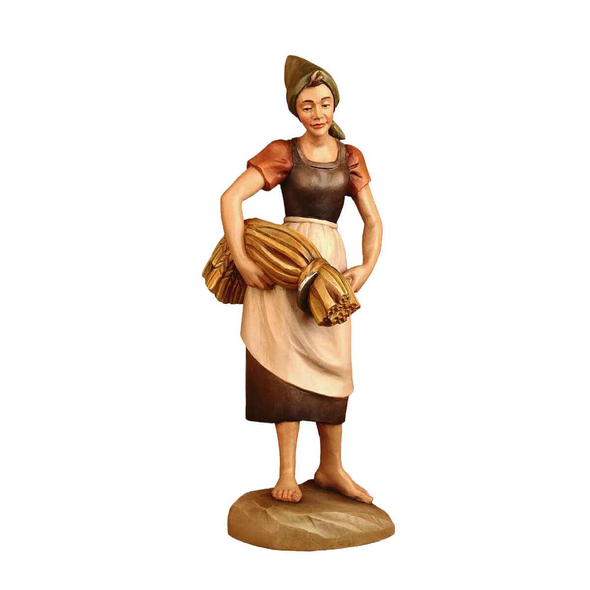 ANRI Nativity - Kuolt  - Shepherdess with Grain - New 2018