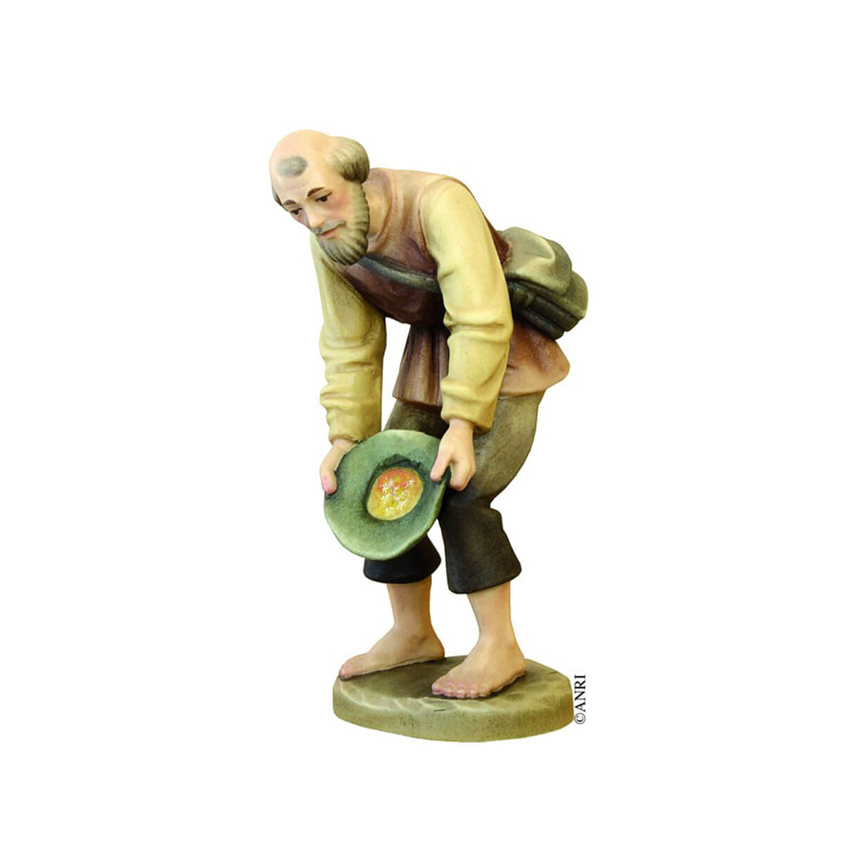 ANRI Nativity - Kuolt  - Shepherd with Hat (#74)