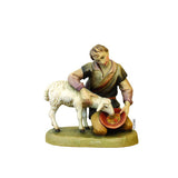 ANRI Nativity - Kuolt -Kneeling Shepherd with Sheep