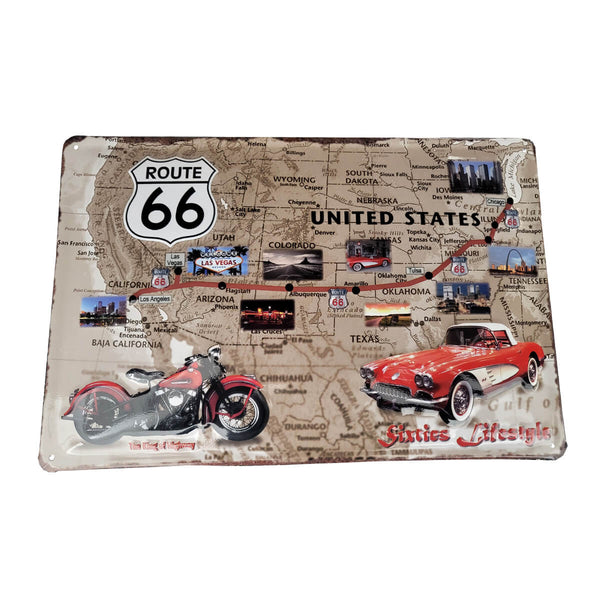 Sixties Lifestyle - Decorative Metal Sign