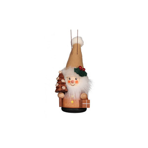 Christian Ulbricht Wooden Wobble Figure - Santa Claus Natural (Ornament )