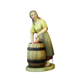 ANRI Nativity - Kuolt  - Washerwoman at Barrel