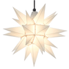 Herrnhuter Moravian Star - White - Plastic 16"