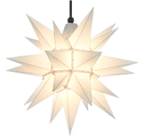 Herrnhuter Moravian Star - White - Plastic 16"