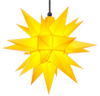 Yellow Herrnhuter Moravian Star Set A4 - Plastic 16"