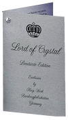 German Beer Stein - Lord of Crystal - Black .5L